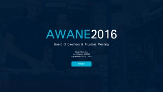 AWANE 2016