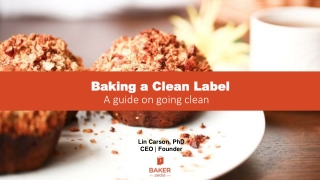 Baking a Clean Label