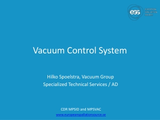 Vacuum Control System