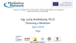 Ing. Lucie Andreisova, Ph.D.