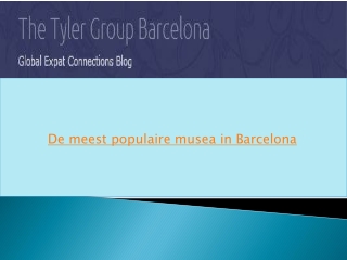 De meest populaire musea in Barcelona