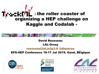 : the roller coaster of organizing a HEP challenge on Kaggle and Codalab -