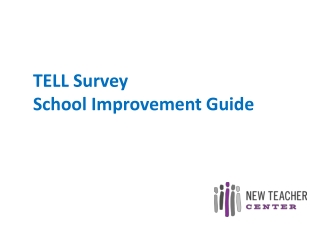 TELL Survey School Improvement Guide