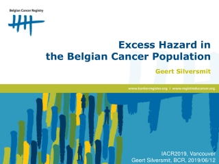 Excess Hazard in the Belgian Cancer Population