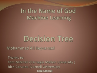 Decision Tree