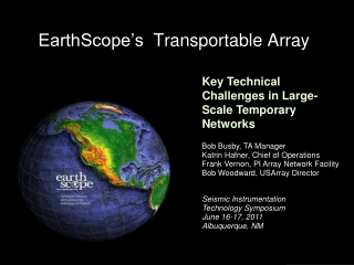 EarthScope’s Transportable Array