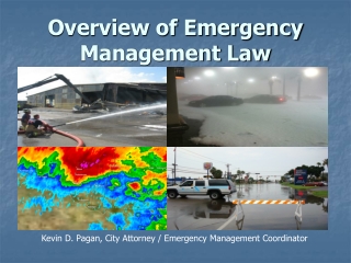 Overview of Emergency Management Law