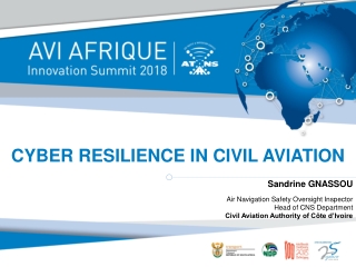 CYBER RESILIENCE IN CIVIL AVIATION