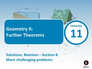 ( i )	Using the angles shown in the diagram below, state at least two theorems.