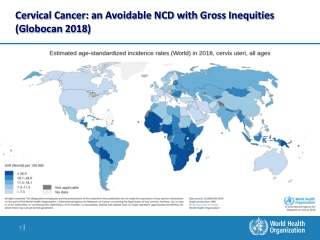 Cervical Cancer: an Avoidable NCD with Gross Inequities ( Globocan 2018)