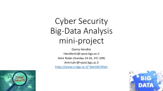 Cyber Security Big-Data Analysis mini-project