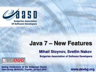 Java 7 – New Features