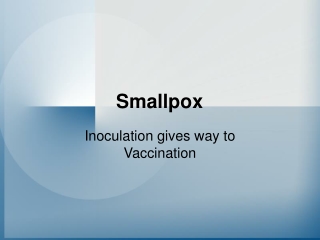 Smallpox