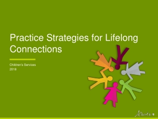 Practice Strategies for Lifelong Connections