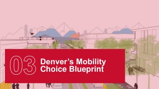 Denver’s Mobility Choice Blueprint