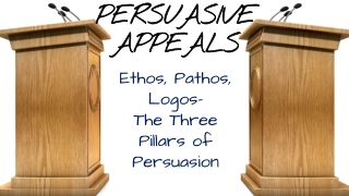 PERSUASIVE APPEALS