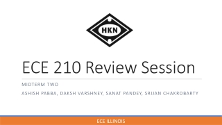 ECE 210 Review Session