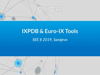 IXPDB &amp; Euro-IX Tools