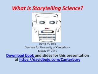 What is Storytelling Science?