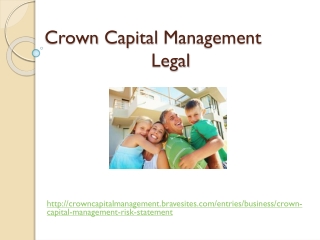 Crown Capital Management: Legal, CCM