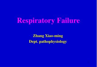 Respiratory Failure