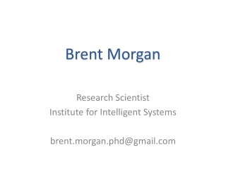 Brent Morgan