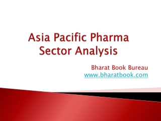 Asia Pacific Pharma Sector Analysis