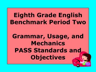 grade 8 pretice hall text english benchmark tests