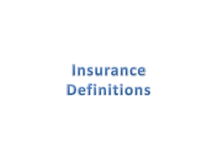 What is an Insurance