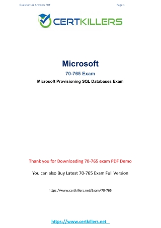 70-765 test questions and answers { practice test }