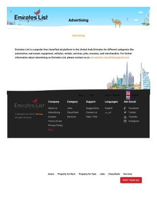 Online Advertising for Real Estate