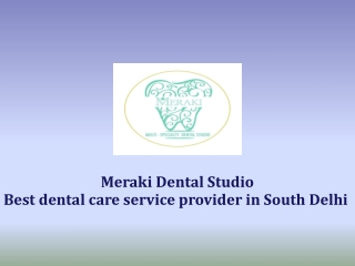 cosmetic dentist in delhi