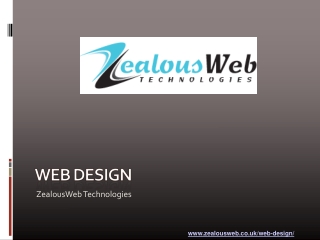 ZealousWeb Technologies UK: Professional Web Design firm
