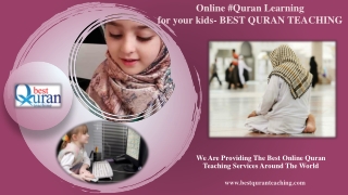 Online #Quran Learning for your kids- BEST QURAN TEACHING