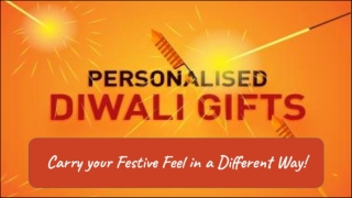 This Diwali, carry your Festive Feel in a different way!