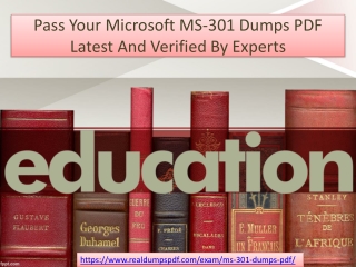 Pass Microsoft MS-301 Dumps PDF Latest And Verified By Experts