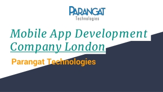 Mobile App Development Company London