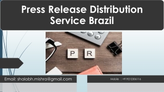 Press Release Distribution Service Brazil