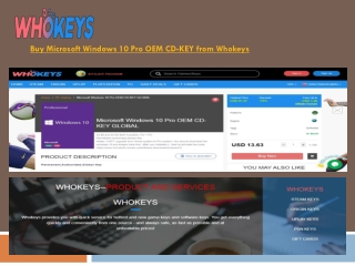 Buy win 10 pro key