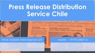 Press Release Distribution Service Chile