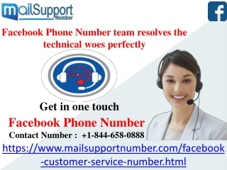 Facebook Phone Number team resolves the technical woes perfectly