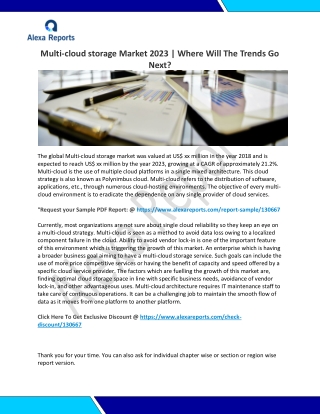 Multi-cloud storage Market 2023 | Where Will The Trends Go Next?