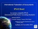 IPSAS Board