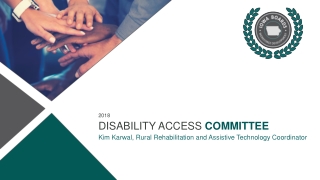 2018 Disability Access Committee