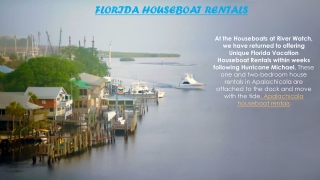 Vacation rentals apalachicola