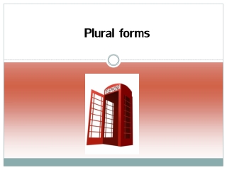 Plural forms