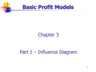 Basic Profit Models