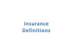 What is an Insurance