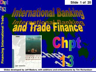 International Banking and Trade Finance