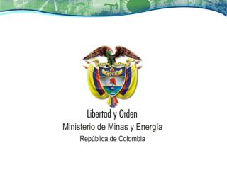 Mejoramiento del ambiente de negocios Indicadores macroeconómicos El sector minero colombiano. Rankings comparativos ¿P